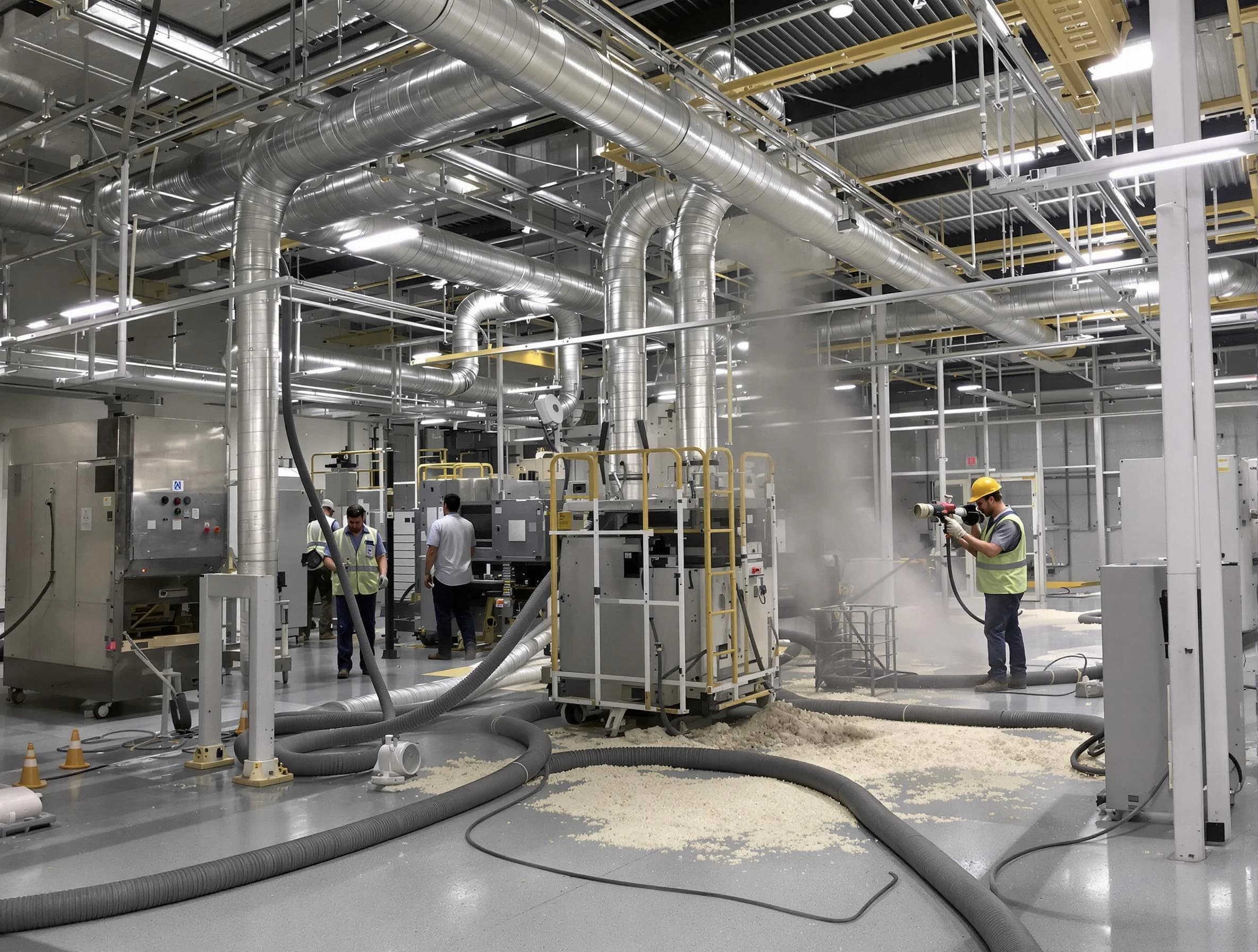 Heavy-duty industrial duct cleaning by Chandler Air Duct Cleaning in Chandler