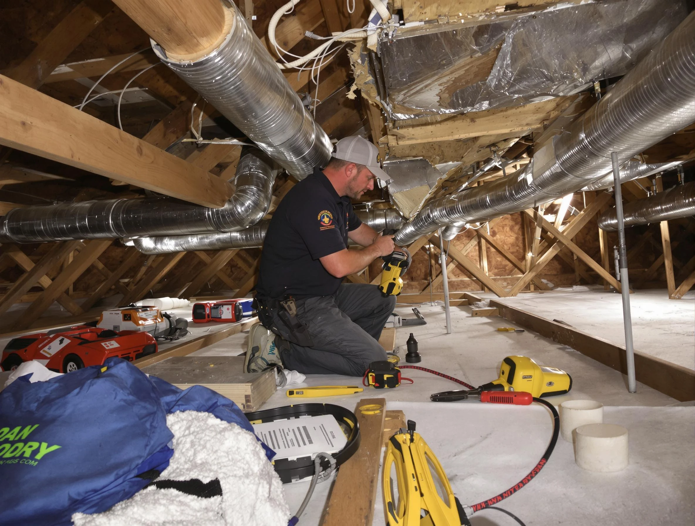 Professional air duct repair by Chandler Air Duct Cleaning in Chandler